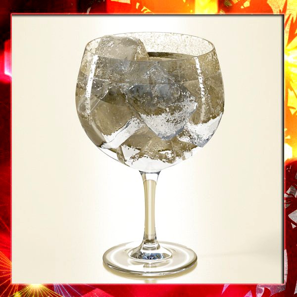 Photorealistic Glass 033d model