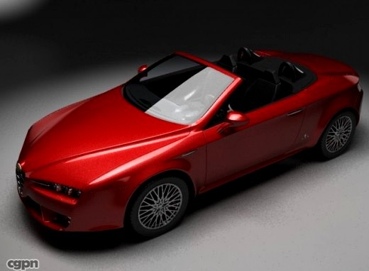 Alfa Romeo Spider 20073d model