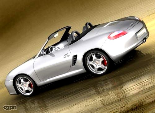 Porsche Boxster 20053d model