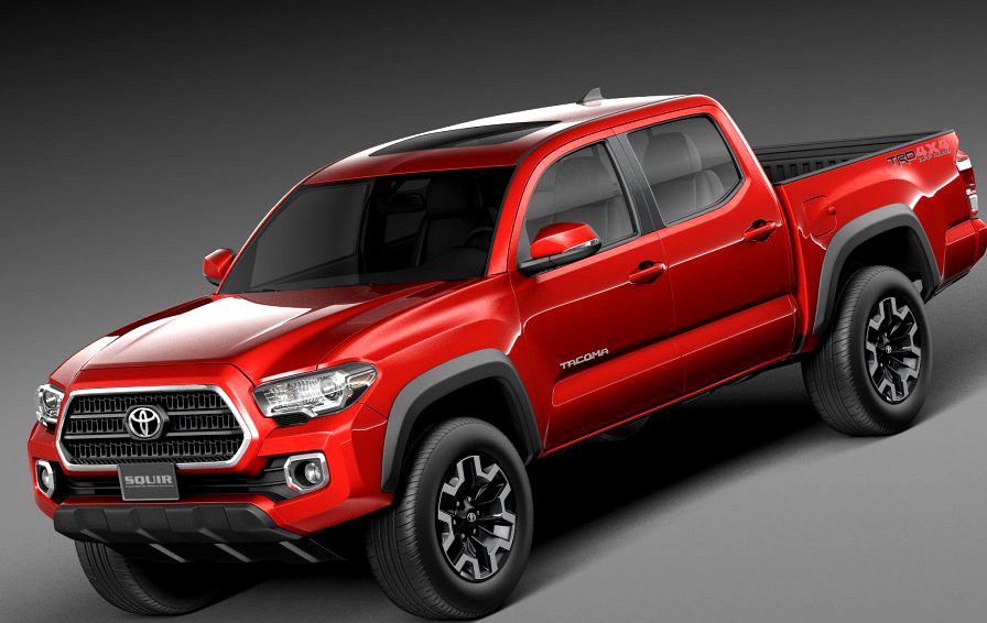 Toyota Tacoma TRD Double Cab 20163d model