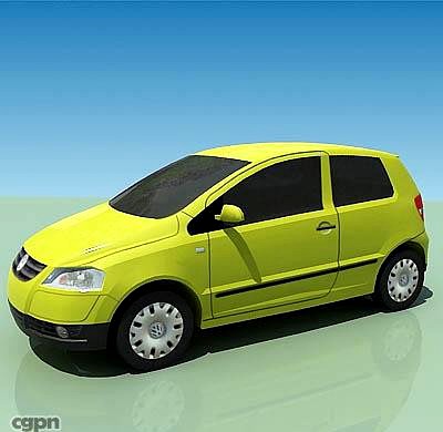 VW fox3d model
