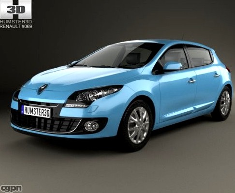 Renault Megane 5-door hatchback 20133d model