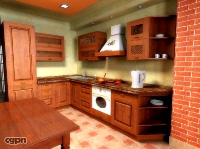 italy kitchen3d model