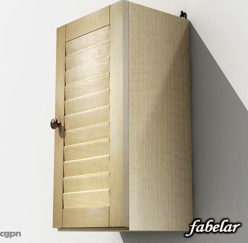 Bathroom cabinet3d model