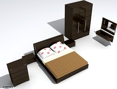 Bedroom set3d model