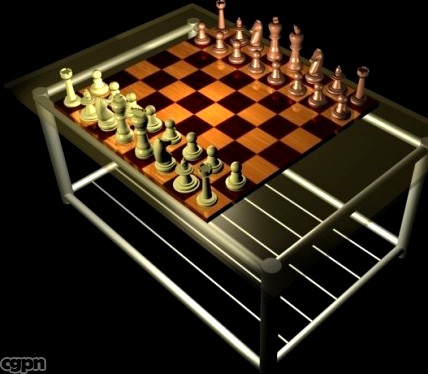 Chess Set3d model