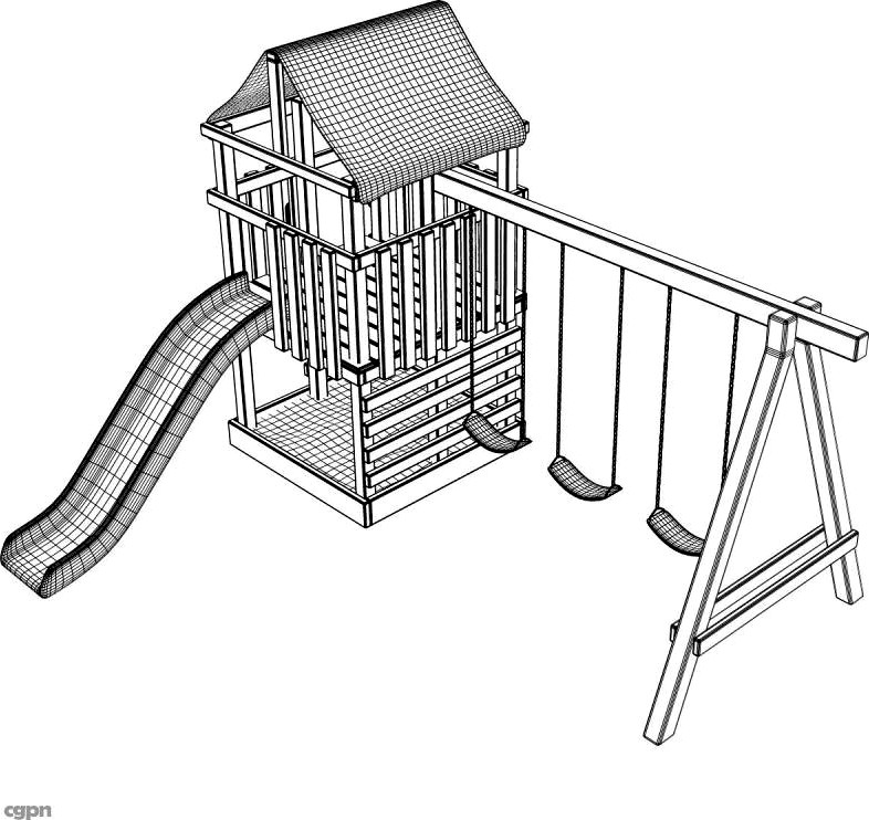 Playground Set3d model