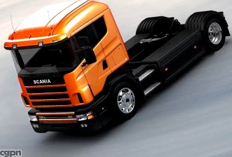 Scania CR-19 Truck3d model