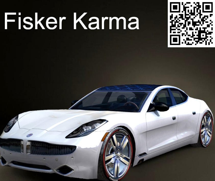 Fisker Karma 20123d model