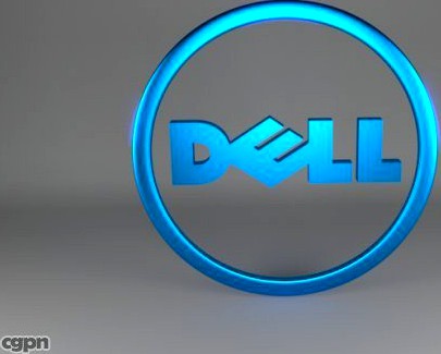 Dell logo3d model