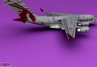 C-17 Qatar3d model