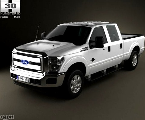 Ford Super Duty CrewCab 20113d model