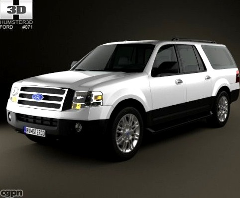 Ford Expedition 20123d model
