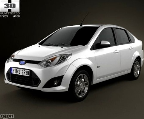 Ford Fiesta Rocam sedan (Brazil) 20123d model