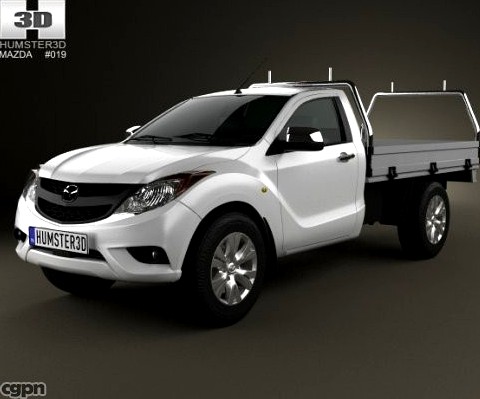 Mazda BT-50 Single Cab 20123d model