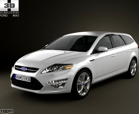 Ford Mondeo wagon Mk4 20113d model