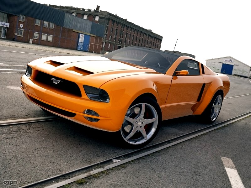 Ford Mustang3d model