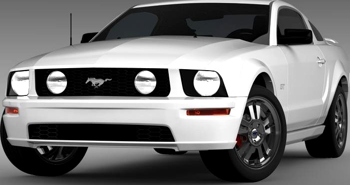 Ford Mustang GT 20053d model