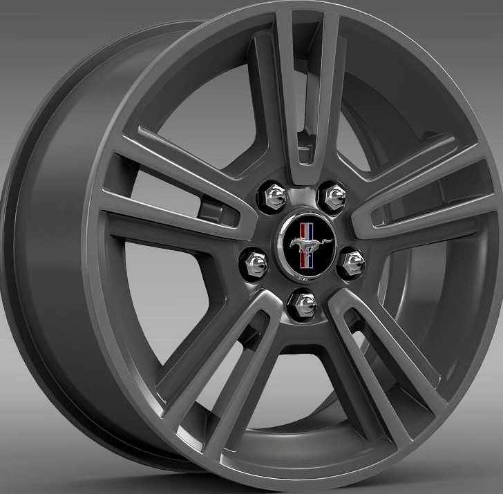 Ford Mustang 2013 rim3d model