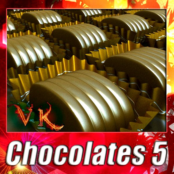 Chocolates 053d model