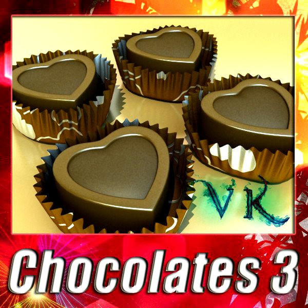 Chocolates 033d model