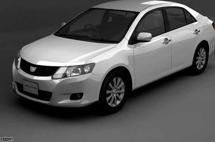 2008 Toyota Allion3d model