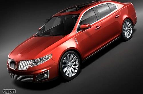 Lincoln MKS 20083d model