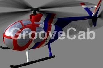 Hughes500 Helicopter V13d model