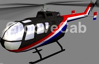 Bo105 Helicopter V23d model