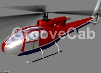 Aerospatiale Gazelle Helicopter V43d model