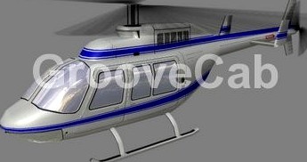 Jet Ranger V2 Helicopter3d model