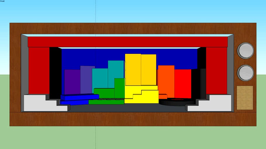 Bye Bye Birdie Stage Design