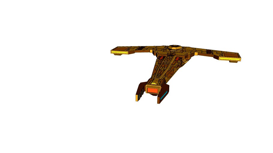 Cardassian 23rd Century Hammerhead Class Battlecruiser