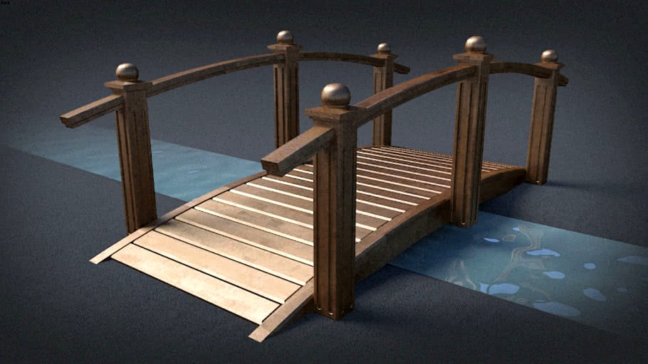 Small Wooden Bridge