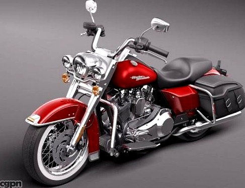 Harley Davidson Road King Classic 20113d model