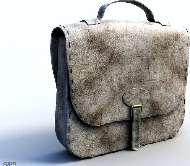 Old workbag3d model