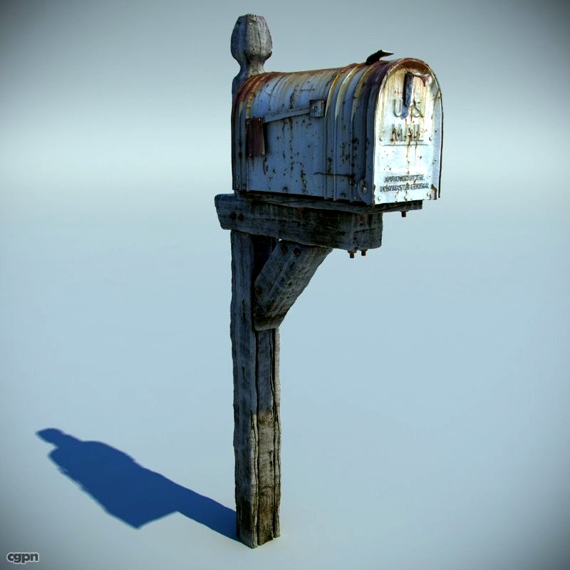 Old Mailbox3d model