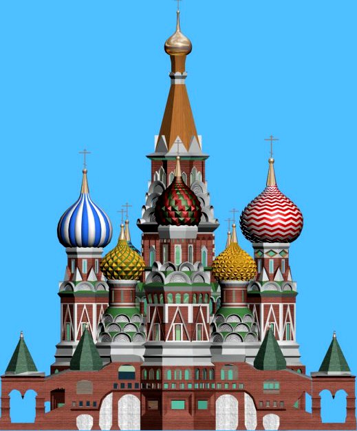 Saint Basil's Cathedral3d model