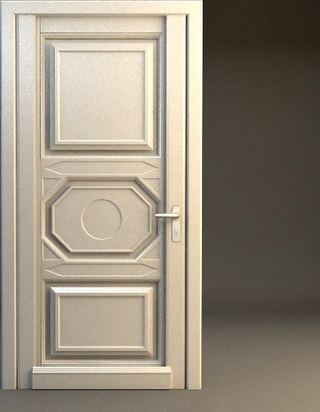 Wooden Door 23d model