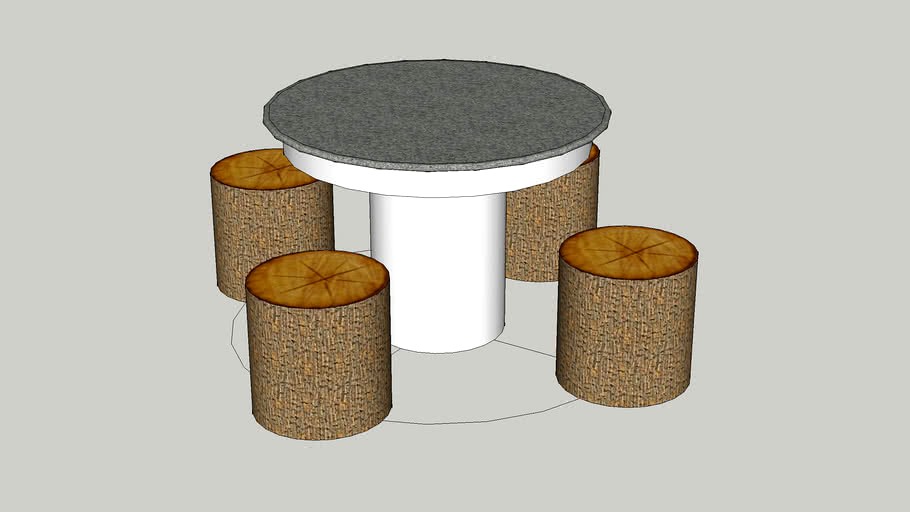 Timber Seating for 4