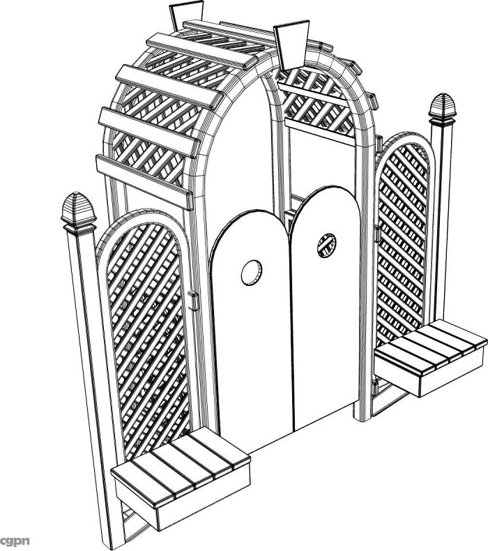 Arbor Trellis Style 53d model