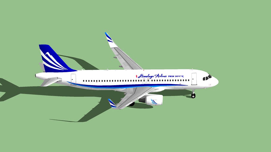 Himalaya Airlines Airbus A320-214 (Sharklets)