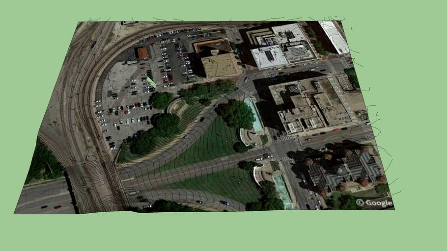 dealey plaza topo map