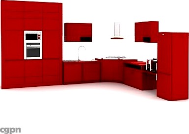 Kitchen 3d model3d model