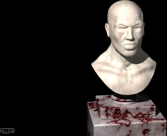 Marble Head - Head A3d model