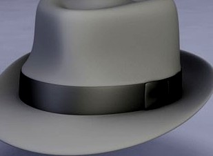 Fedora Hat3d model