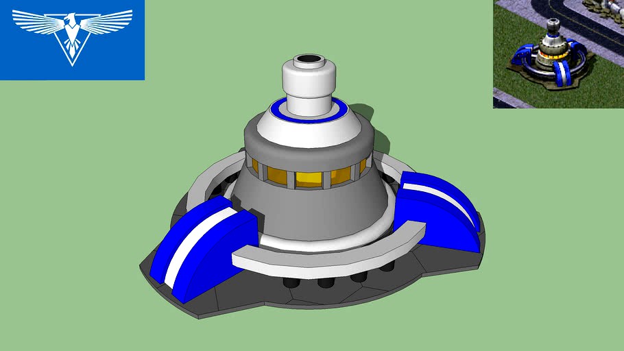 Red Alert 2 Allied Ore Purifier