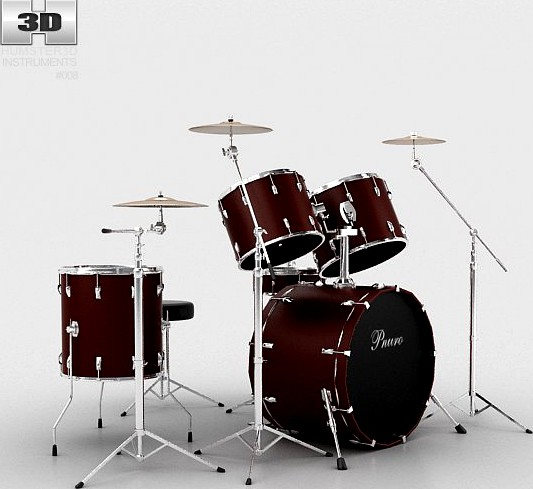 Drum Kit3d model