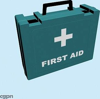 First aid kit3d model