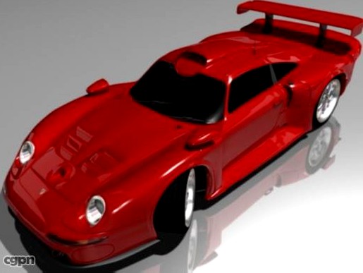 Porsche 911 GT13d model